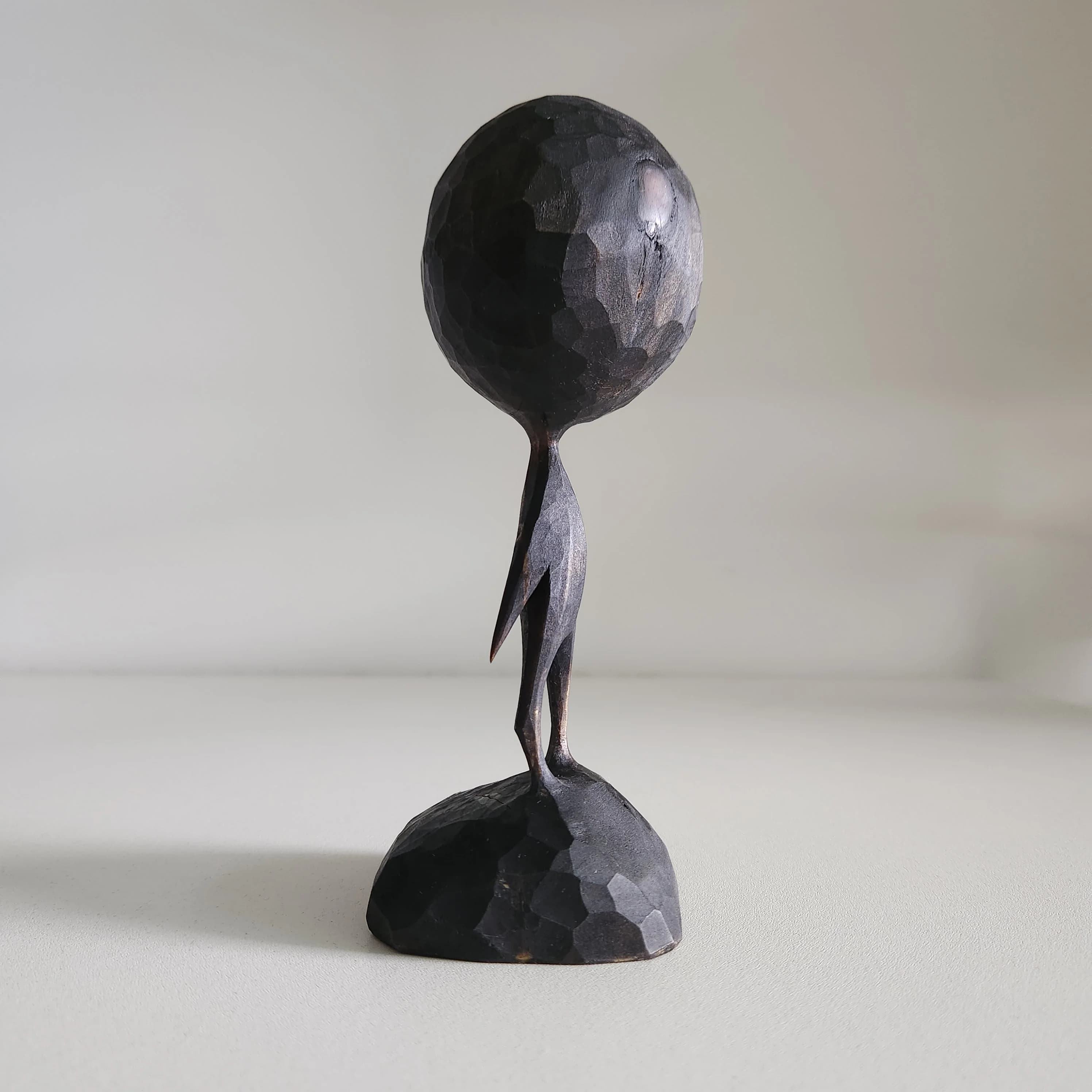 Coleção de peças entalhadas